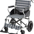 【安心と洗練のコンパクト】FreeWalk L34 超軽量・介助用車椅子（ダブルブレーキ・ノーパンクタイヤ搭載）