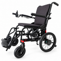 【満充電で20km・軽量15.6kg】FreeWalk HBLD3-E 折りたたみ電動車椅子（磁気ブレーキ・後方転倒防止設計）
